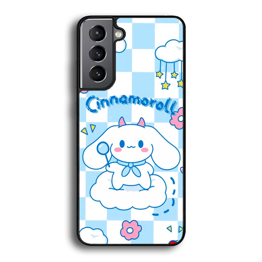 Cinnamoroll Square Of Aesthetic Samsung Galaxy S21 Case