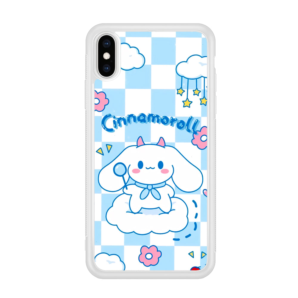 Cinnamoroll Square Of Aesthetic iPhone XS Case