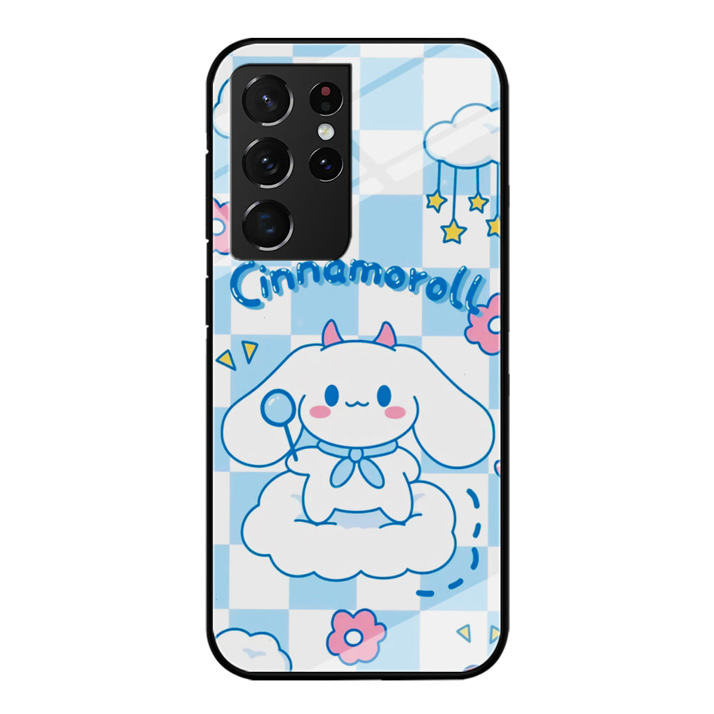 Cinnamoroll Square Of Aesthetic Samsung Galaxy S21 Ultra Case