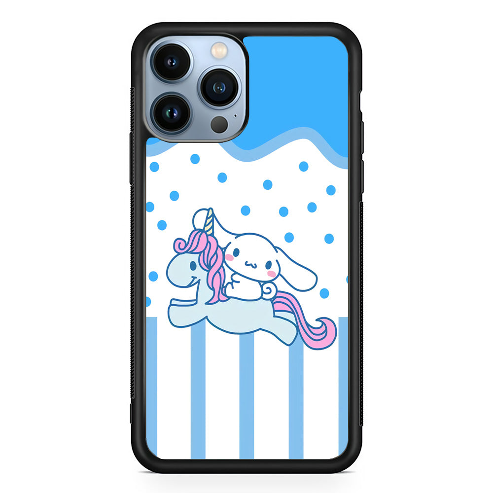Cinnamoroll With Unicorn iPhone 15 Pro Case