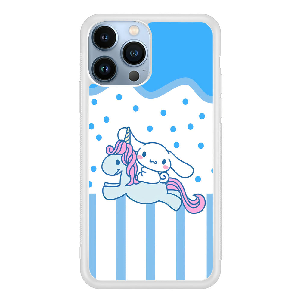 Cinnamoroll With Unicorn iPhone 14 Pro Case