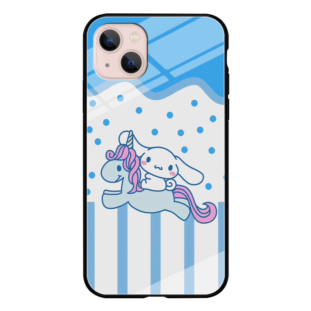Cinnamoroll With Unicorn iPhone 15 Plus Case