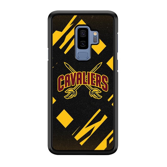 Cleveland Cavaliers Yellow Pattern Samsung Galaxy S9 Plus Case