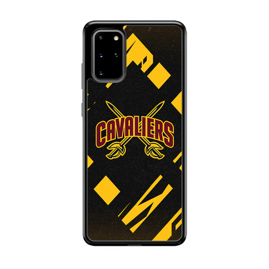 Cleveland Cavaliers Yellow Pattern Samsung Galaxy S20 Plus Case