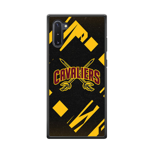 Cleveland Cavaliers Yellow Pattern Samsung Galaxy Note 10 Case