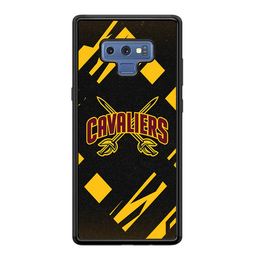 Cleveland Cavaliers Yellow Pattern Samsung Galaxy Note 9 Case