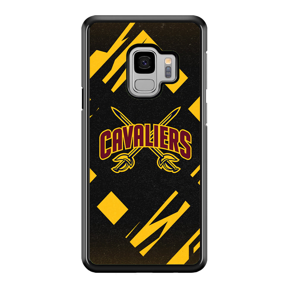 Cleveland Cavaliers Yellow Pattern Samsung Galaxy S9 Case