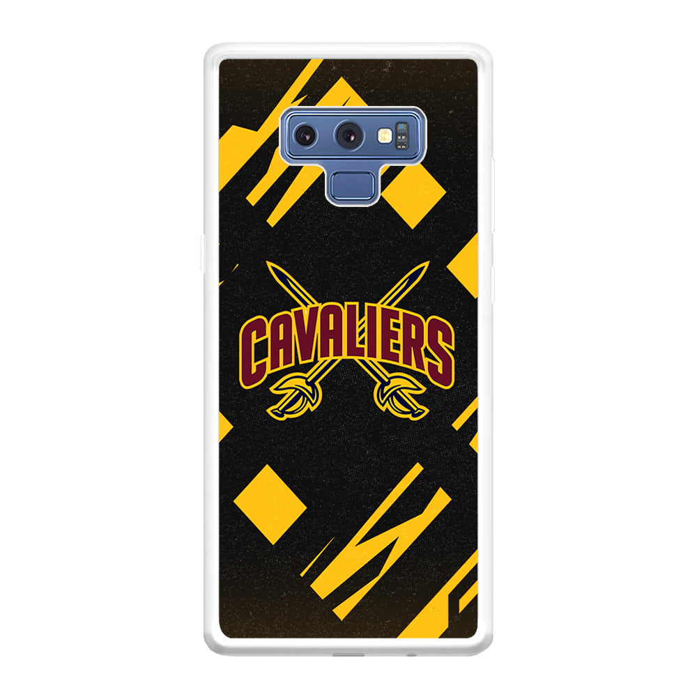 Cleveland Cavaliers Yellow Pattern Samsung Galaxy Note 9 Case