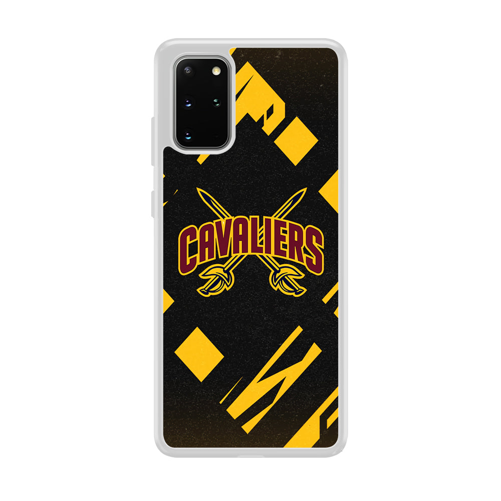 Cleveland Cavaliers Yellow Pattern Samsung Galaxy S20 Plus Case