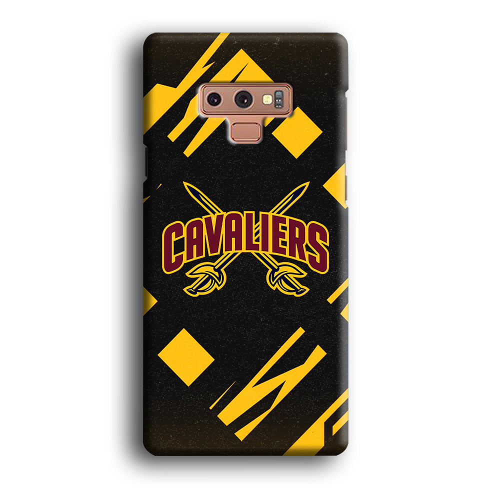 Cleveland Cavaliers Yellow Pattern Samsung Galaxy Note 9 Case