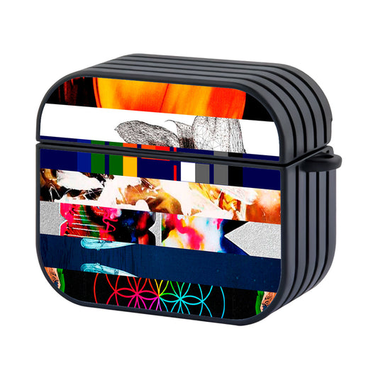 Coldplay Album Cover Hard Plastic Case Cover For Apple Airpods 4 - Ezzystore