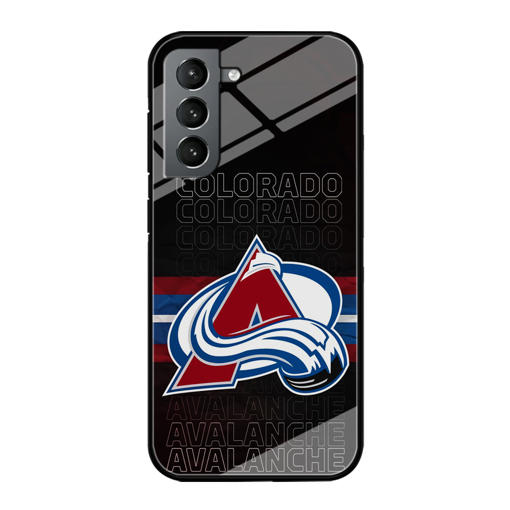 Colorado Avalanche Word Of Team Samsung Galaxy S21 Plus Case