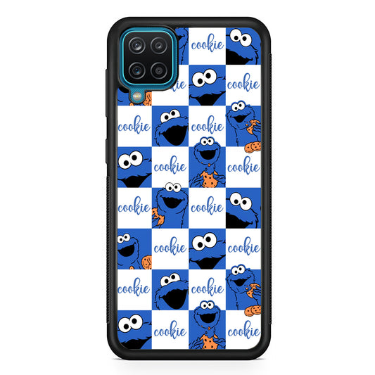 Cookie Sesame Street Square Of Expression Samsung Galaxy A12 Case