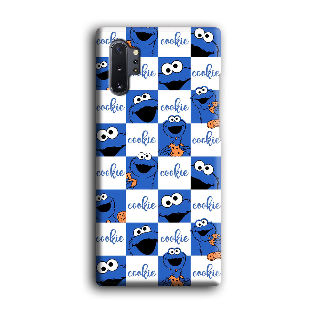 Cookie Sesame Street Square Of Expression Samsung Galaxy Note 10 Plus Case