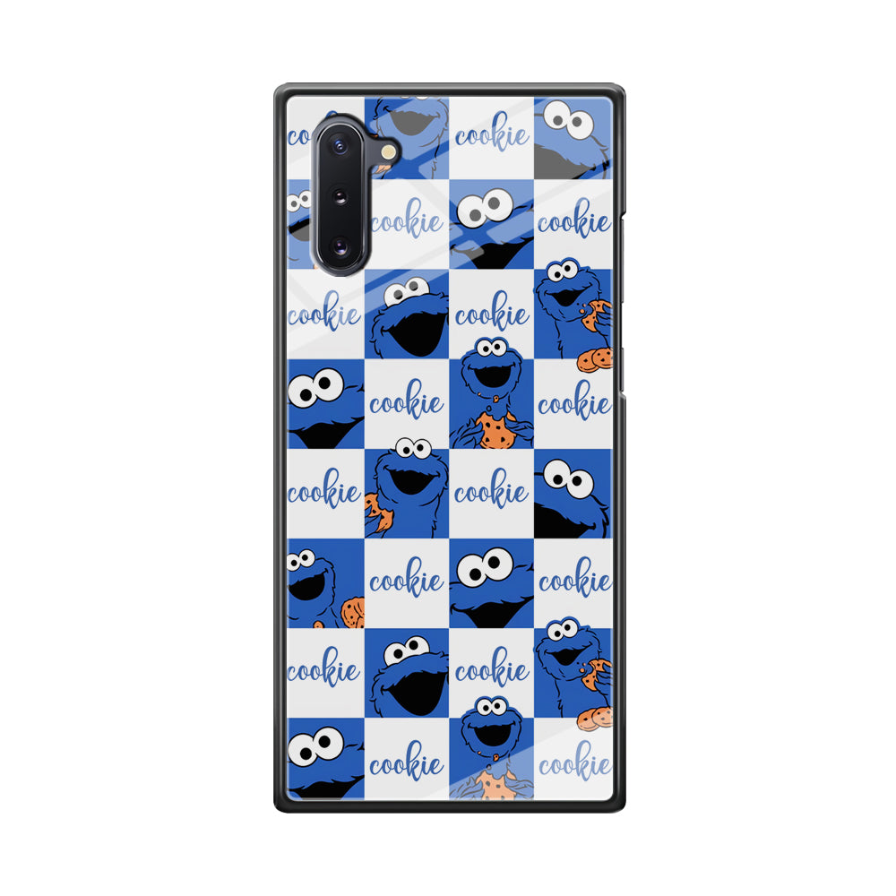 Cookie Sesame Street Square Of Expression Samsung Galaxy Note 10 Case