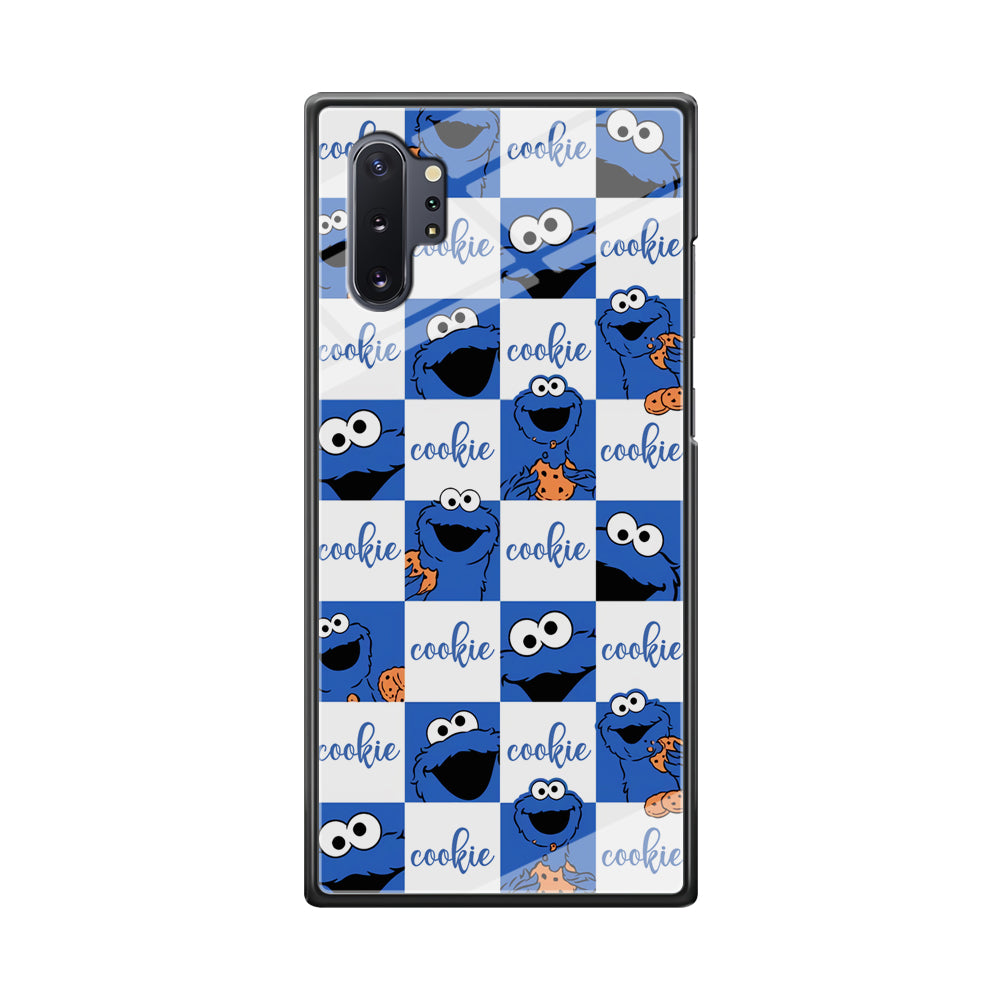 Cookie Sesame Street Square Of Expression Samsung Galaxy Note 10 Plus Case