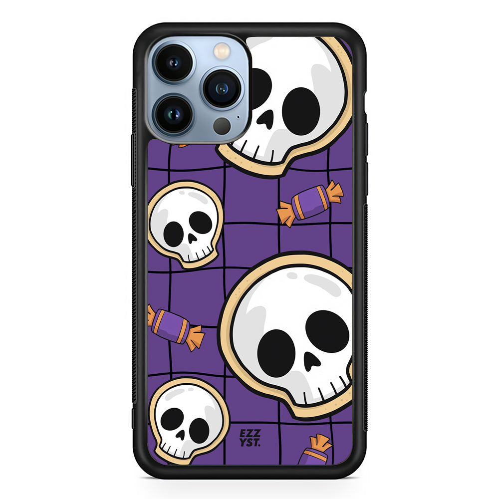 Creepy Party Props Cute Skull Magsafe iPhone Case