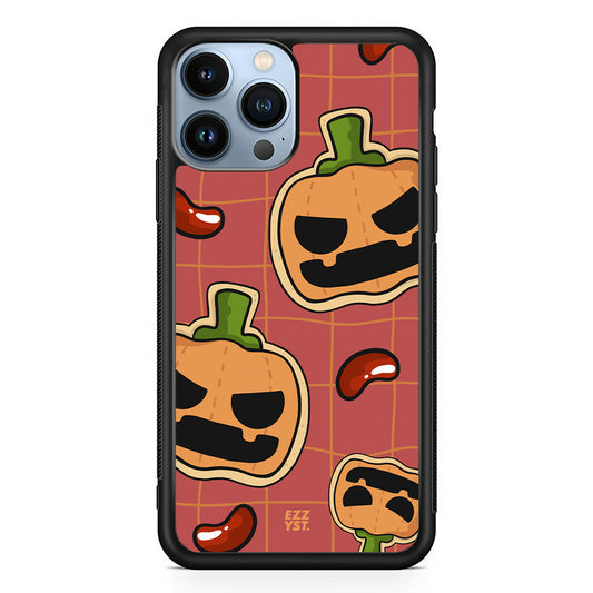 Creepy Party Props Pumpkin Never Smile Magsafe iPhone Case