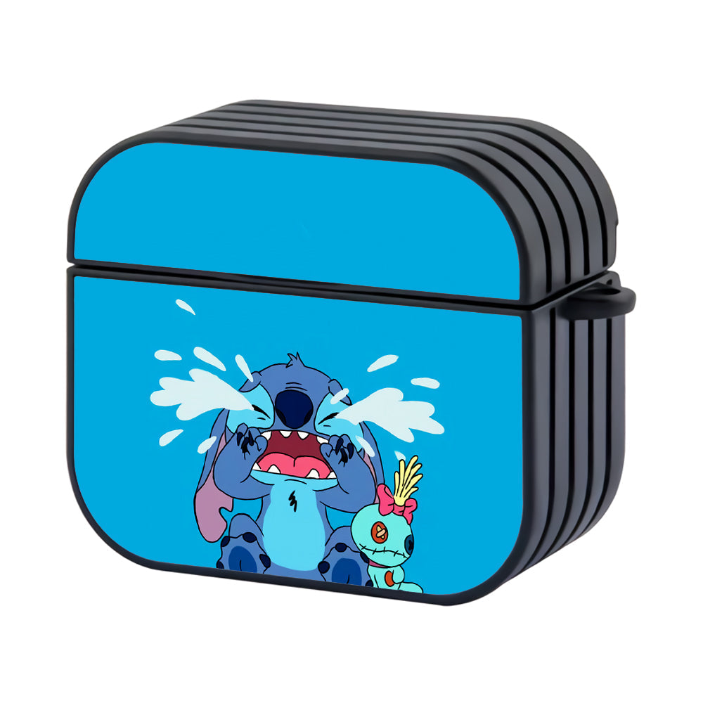 Crying Stitch Hard Plastic Case Cover For Apple Airpods 4 - Ezzystore