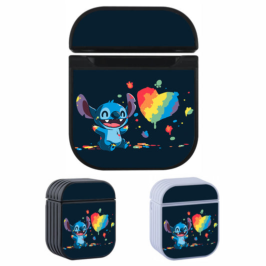Cute Baby Stitch Hard Plastic Case Cover For Apple Airpods