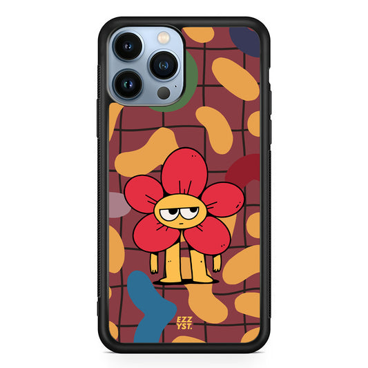 Cute Desert Plants The Sullen Red Flower Magsafe iPhone Case