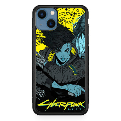 Cyberpunk Judy Character iPhone 15 Case