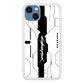 Cyberpunk White Pattern iPhone 15 Case
