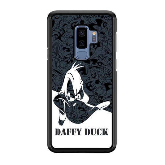 Daffy Duck Silhouette Of Pattern Samsung Galaxy S9 Plus Case