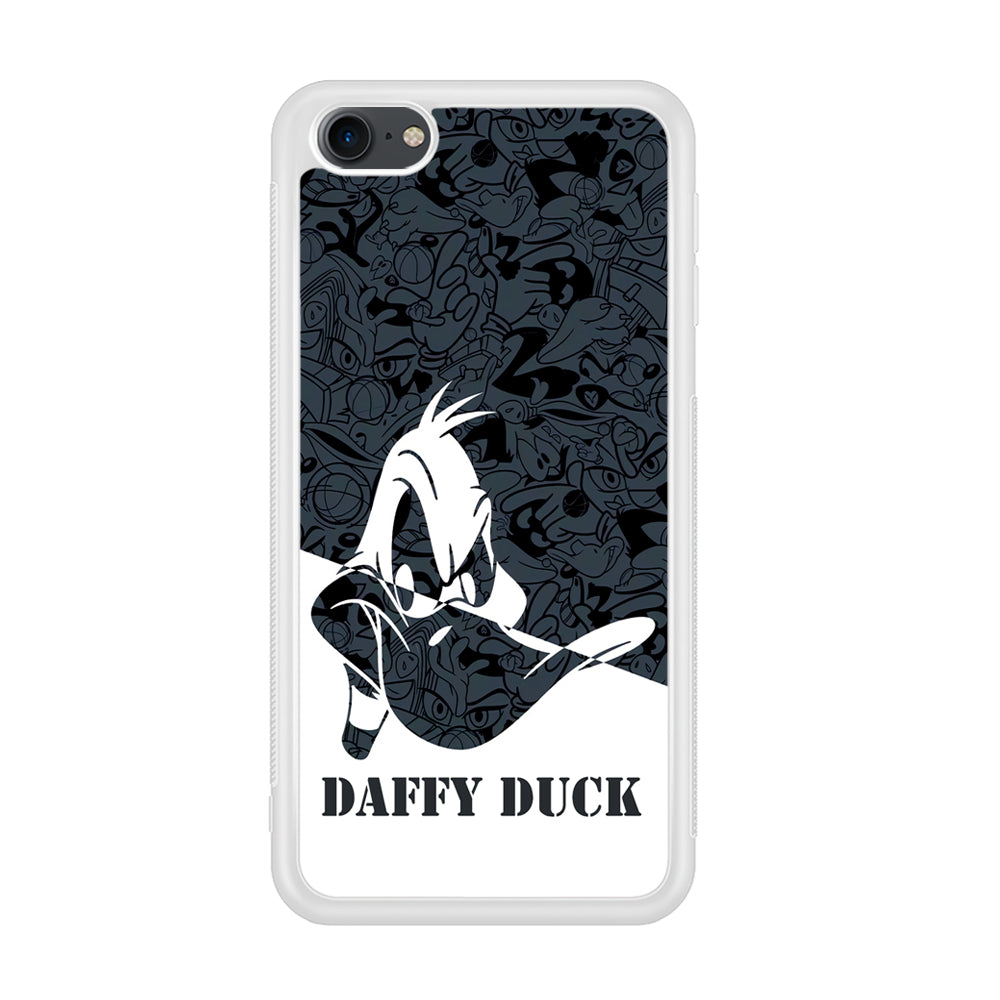 Daffy Duck Silhouette Of Pattern iPod Touch 6 Case