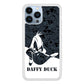 Daffy Duck Silhouette Of Pattern iPhone 14 Pro Case