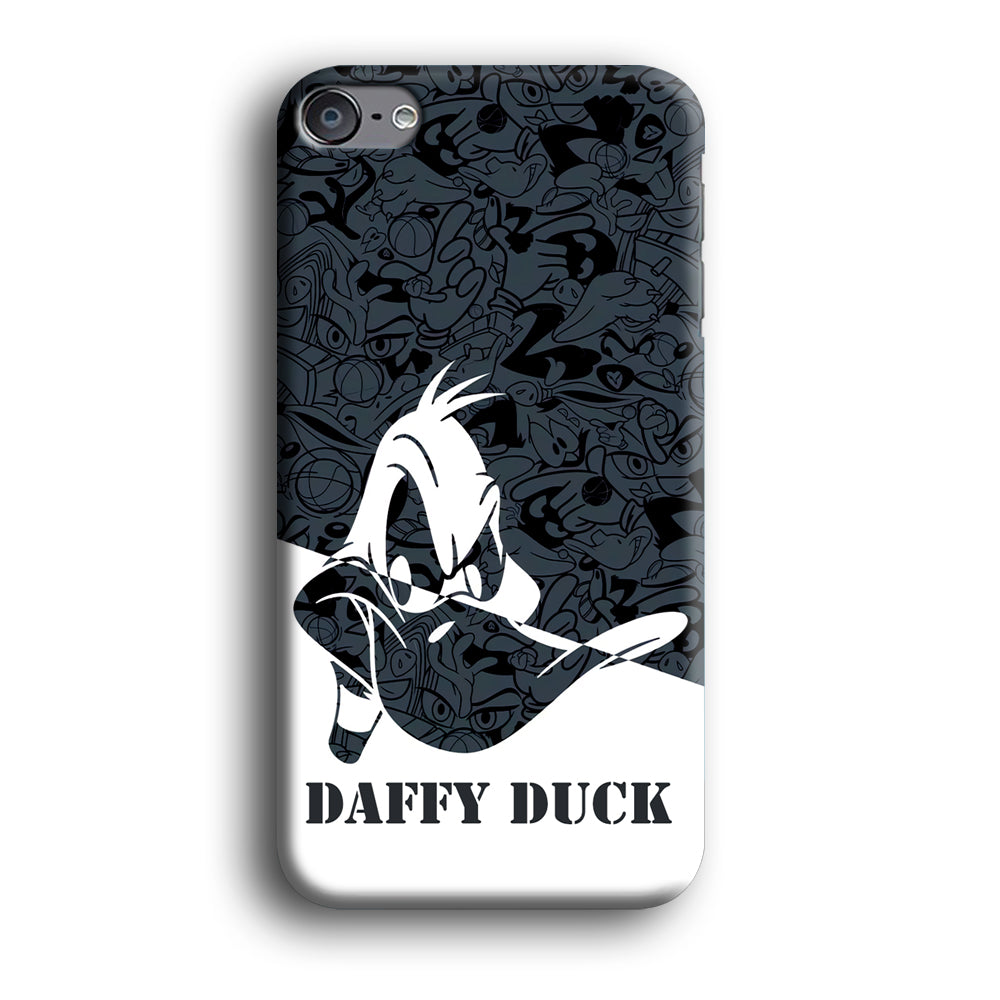 Daffy Duck Silhouette Of Pattern iPod Touch 6 Case