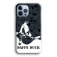 Daffy Duck Silhouette Of Pattern iPhone 13 Pro Case