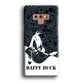 Daffy Duck Silhouette Of Pattern Samsung Galaxy Note 9 Case