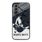 Daffy Duck Silhouette Of Pattern Samsung Galaxy S21 Case