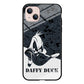 Daffy Duck Silhouette Of Pattern iPhone 15 Plus Case