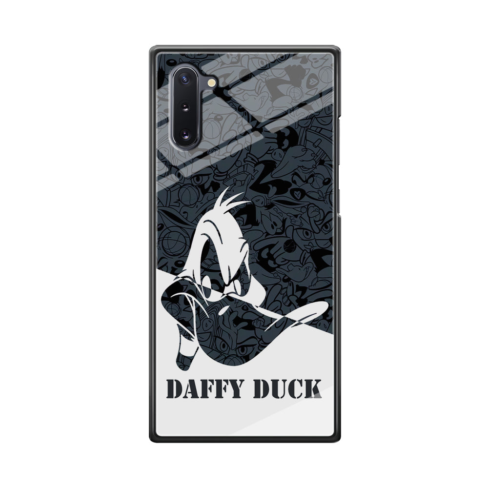 Daffy Duck Silhouette Of Pattern Samsung Galaxy Note 10 Case