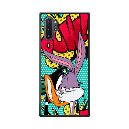 Daffy Duck Versus Bugs Bunny Battle Samsung Galaxy Note 10 Plus Case