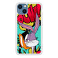 Daffy Duck Versus Bugs Bunny Battle iPhone 15 Case