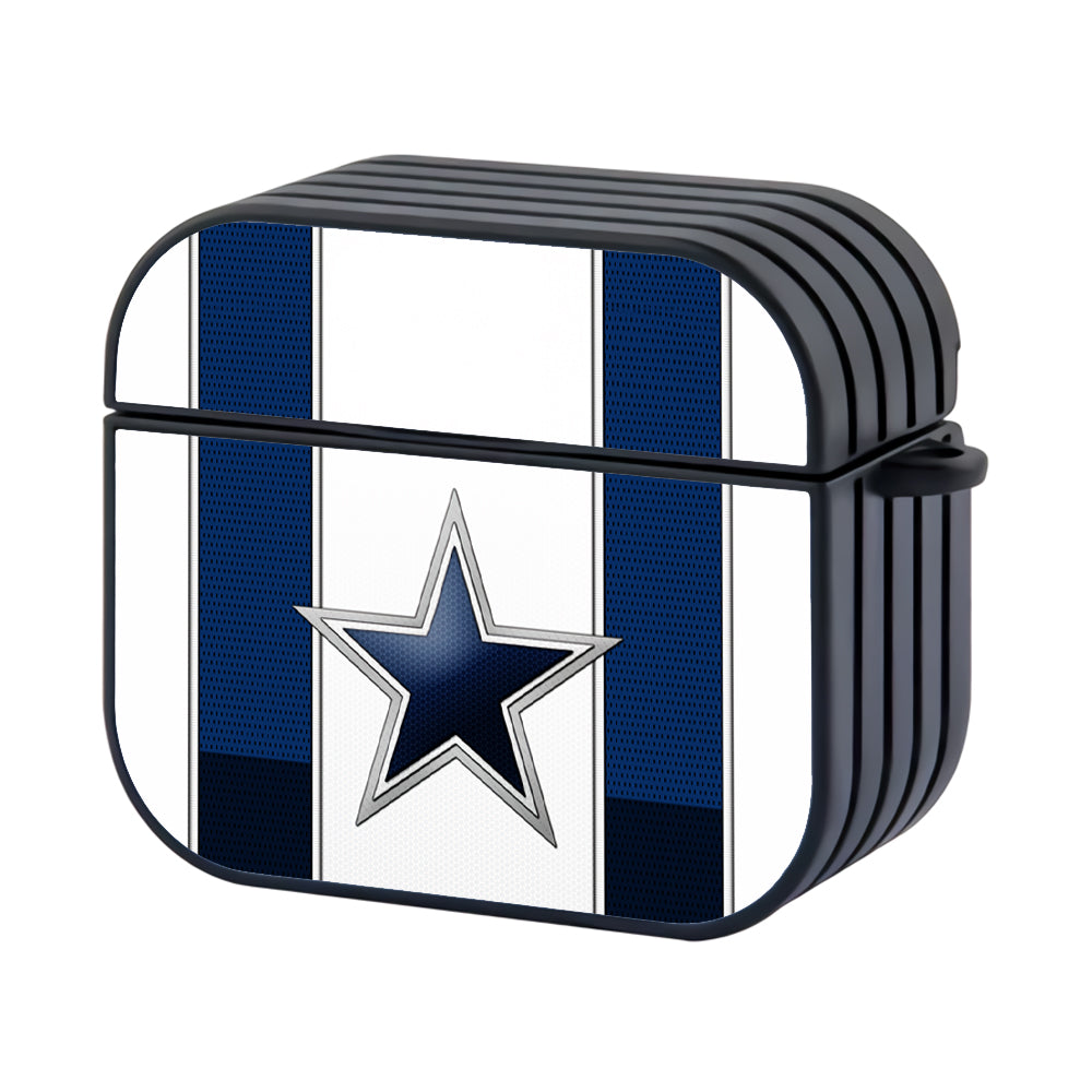 Dallas Cowboys Team Hard Plastic Case Cover For Apple Airpods 4 - Ezzystore
