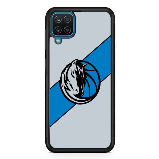 Dallas Mavericks Stripe Blue Samsung Galaxy A12 Case