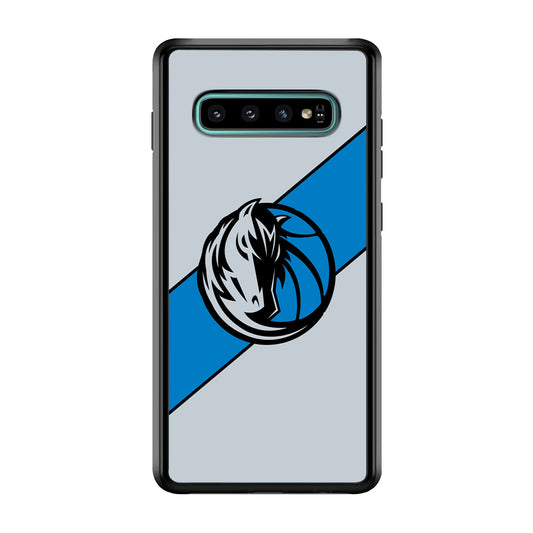 Dallas Mavericks Stripe Blue Samsung Galaxy S10 Plus Case