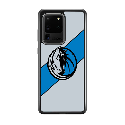 Dallas Mavericks Stripe Blue Samsung Galaxy S20 Ultra Case