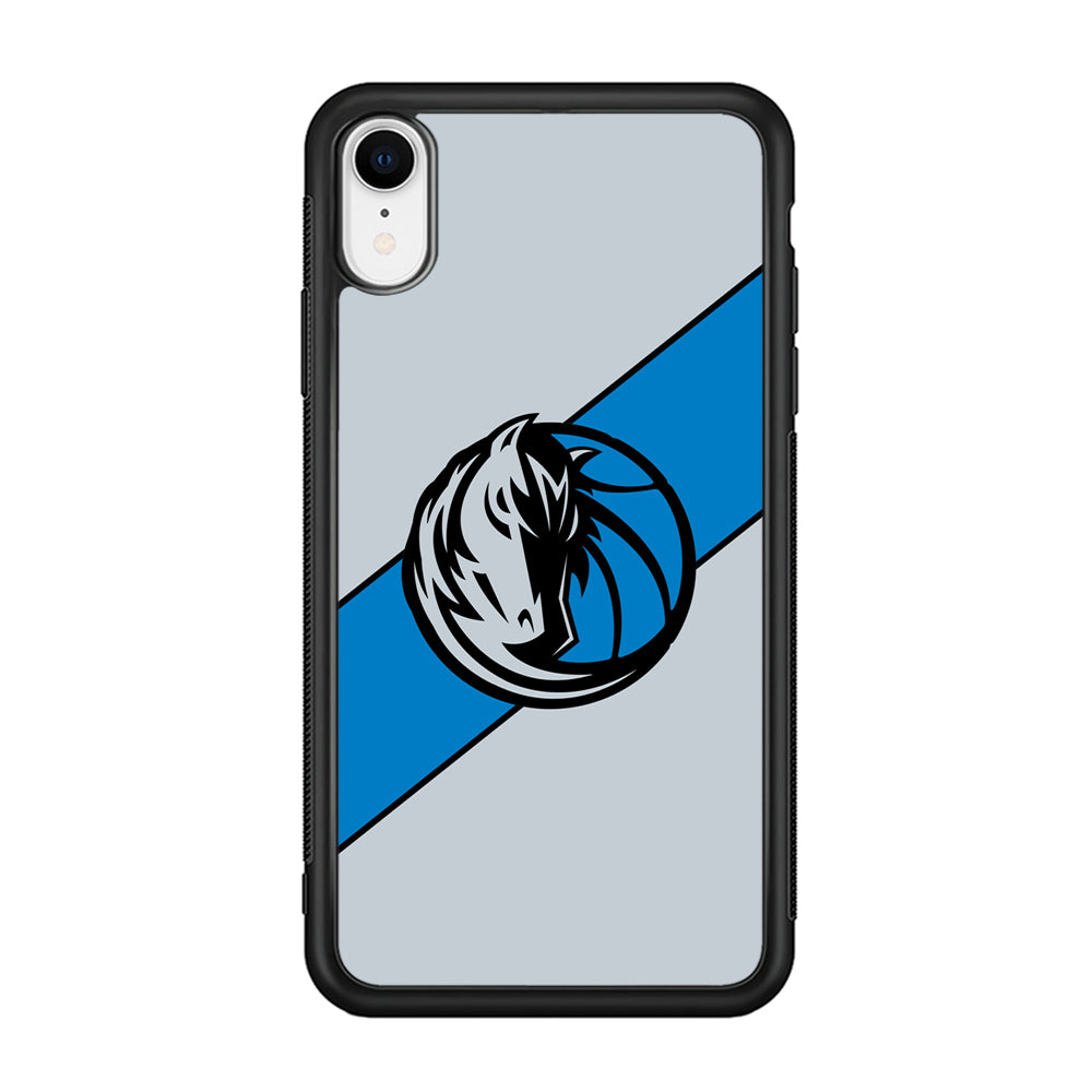 Dallas Mavericks Stripe Blue iPhone XR Case