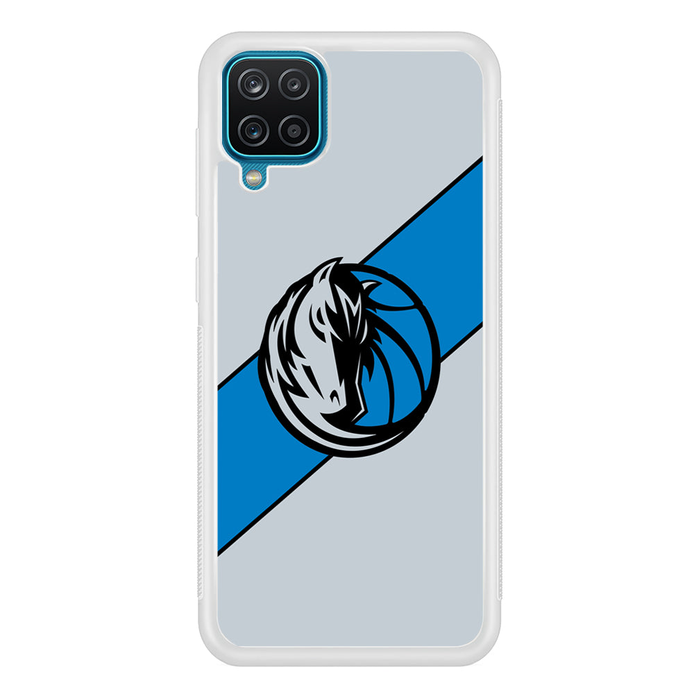 Dallas Mavericks Stripe Blue Samsung Galaxy A12 Case