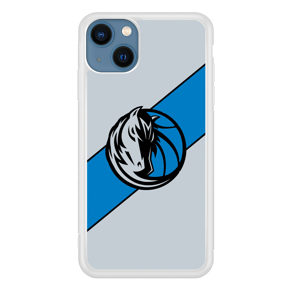 Dallas Mavericks Stripe Blue iPhone 14 Plus Case
