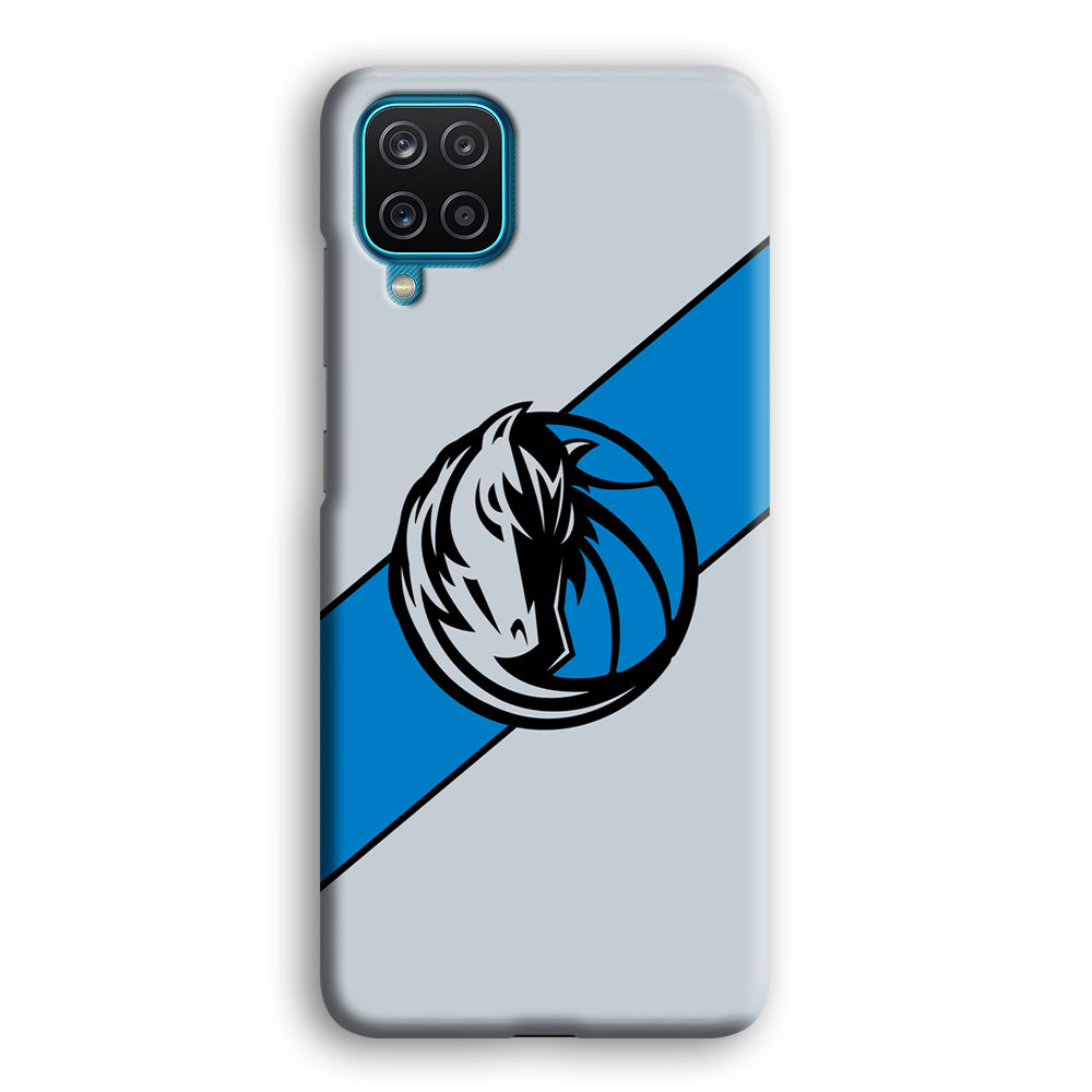 Dallas Mavericks Stripe Blue Samsung Galaxy A12 Case