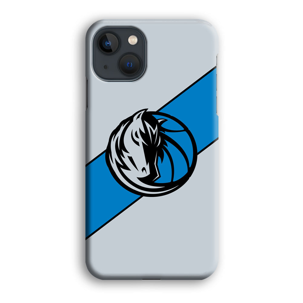 Dallas Mavericks Stripe Blue iPhone 14 Plus Case