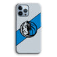 Dallas Mavericks Stripe Blue iPhone 15 Pro Max Case
