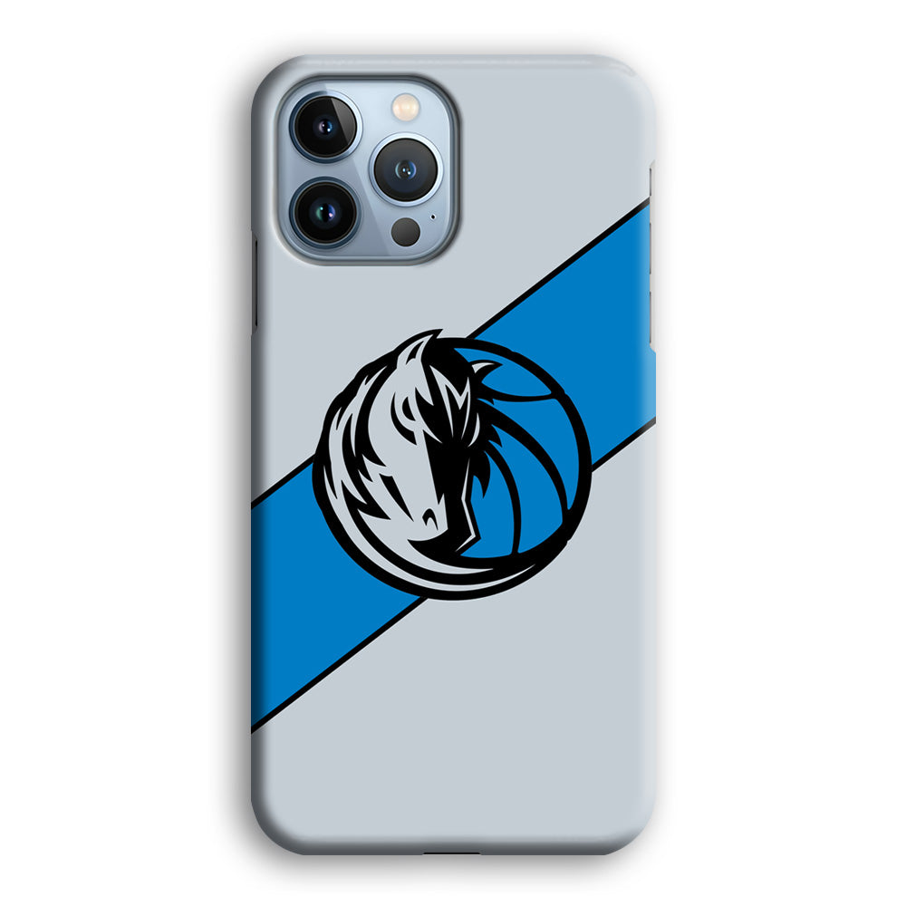 Dallas Mavericks Stripe Blue iPhone 15 Pro Max Case