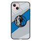 Dallas Mavericks Stripe Blue iPhone 14 Plus Case